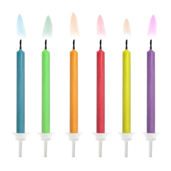 Candles - Coloured Flames